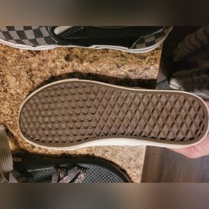 Vans Black and White Checkered Sneakers